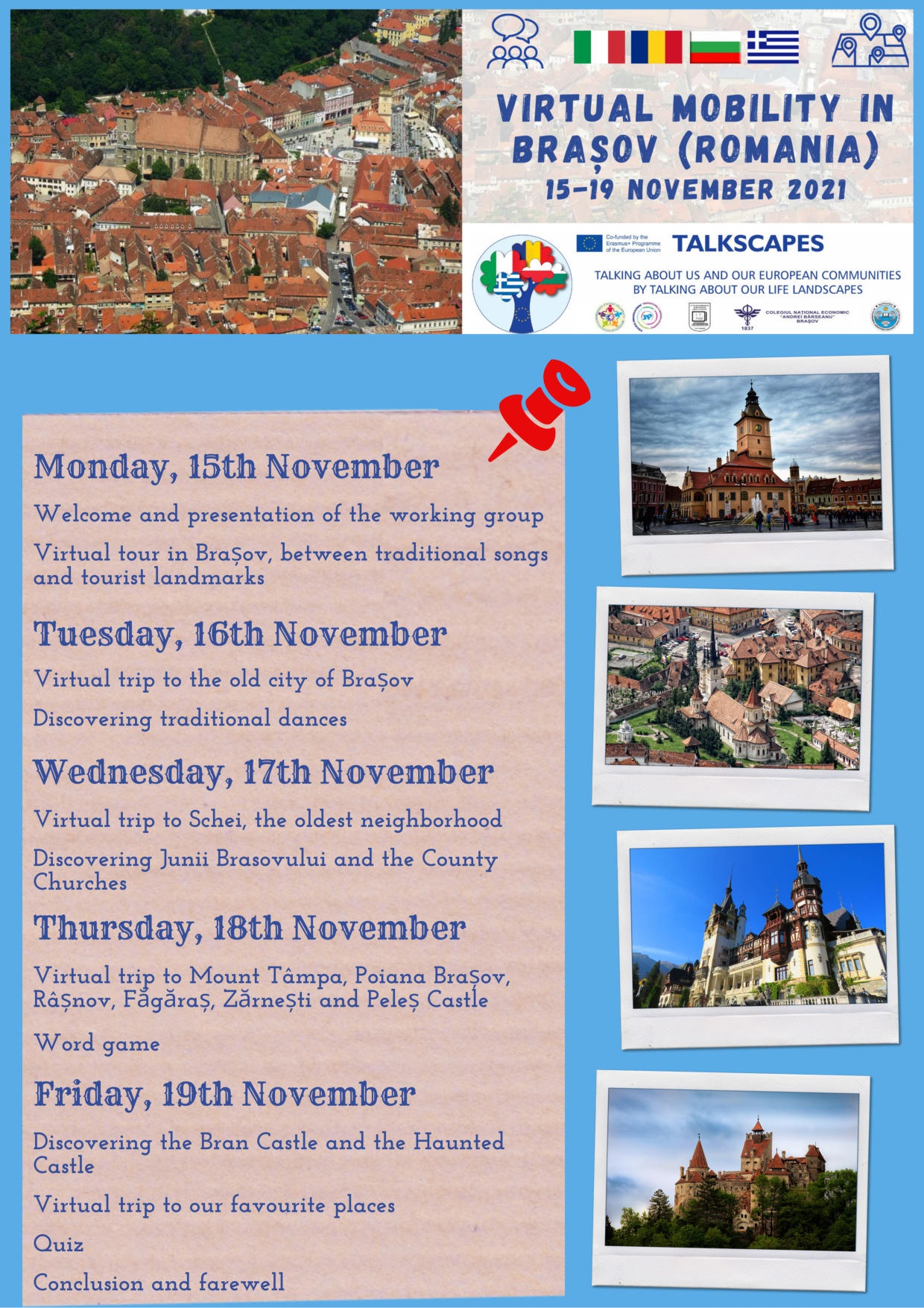 Mobility Tour Brasov Romania light