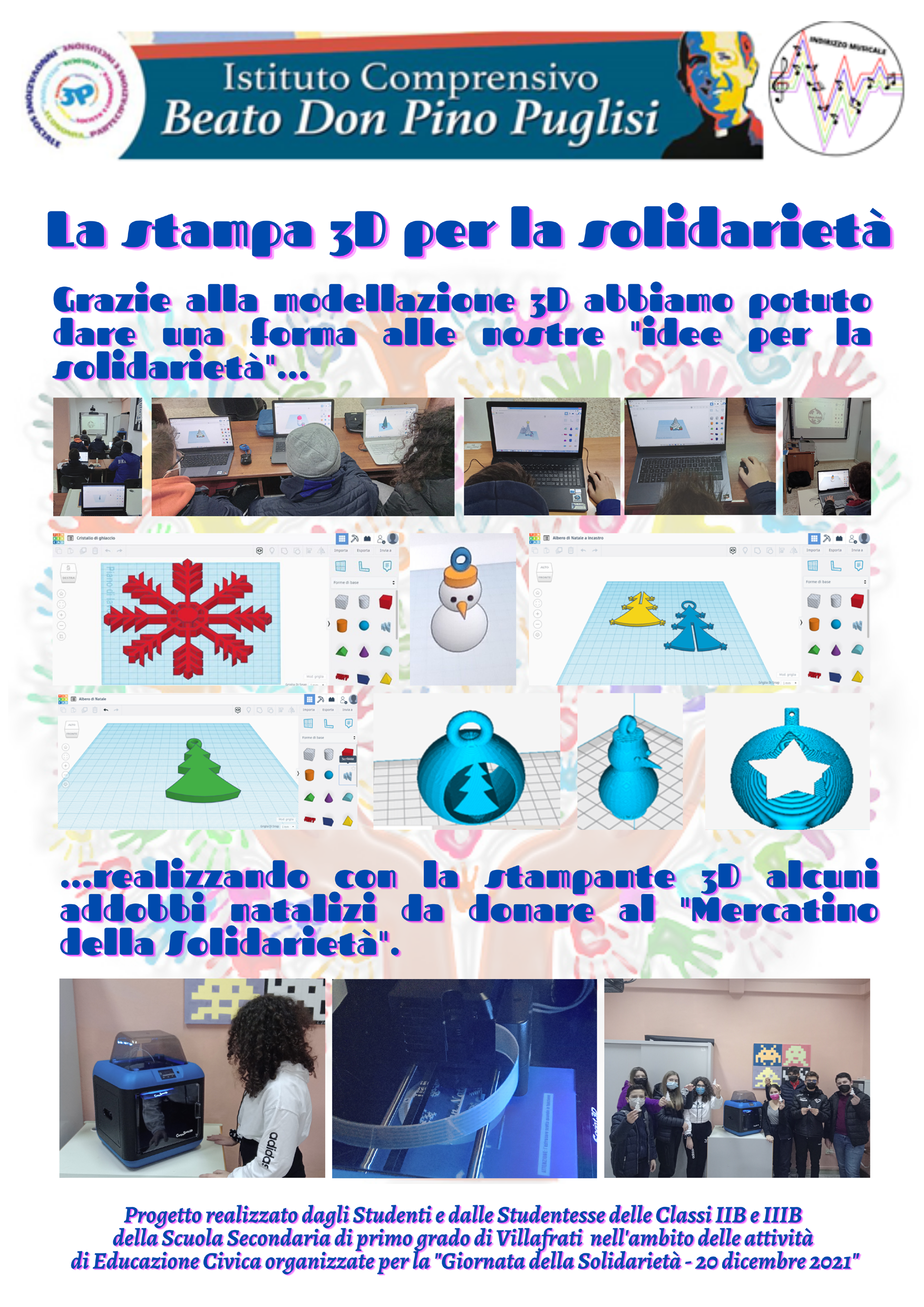 POSTER STAMPA 3D LIGHT