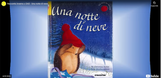 RACCONTO NOTTE DI NEVE