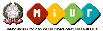 Link al sito del Ministero dell'Istruzione, dell'Università e della Ricerca logo miur